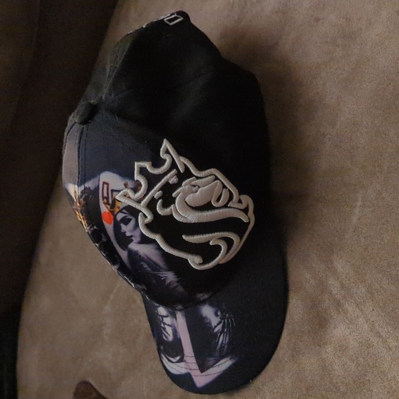 SALE Sick graphics skeleton hot chics lion crowns  embroidery  closure shortened - Picture 4 of 6